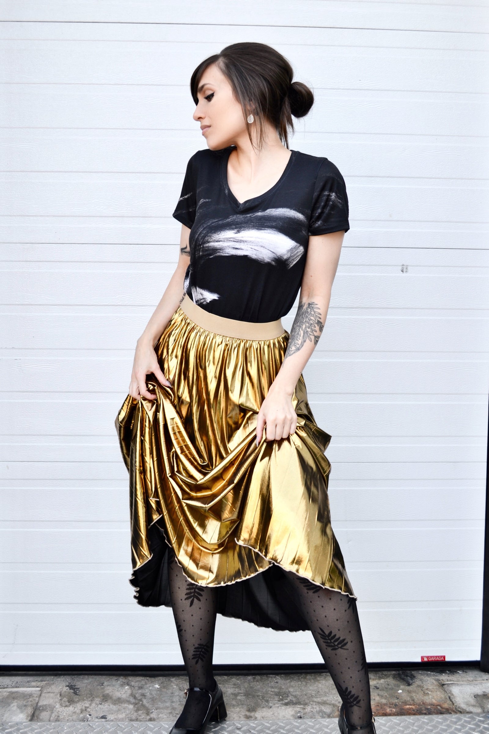 Short Sleeve V-Neck Tee