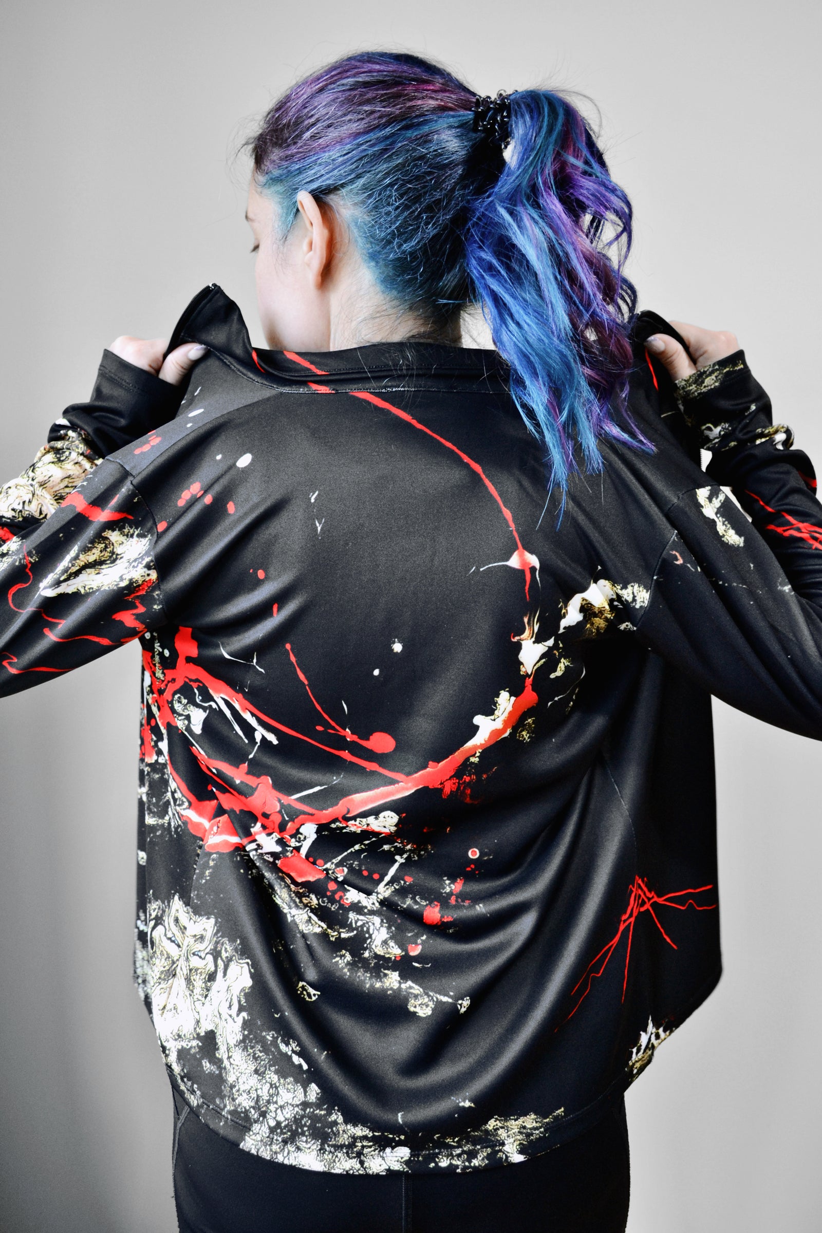 Full Zip Long Sleeve Active Top