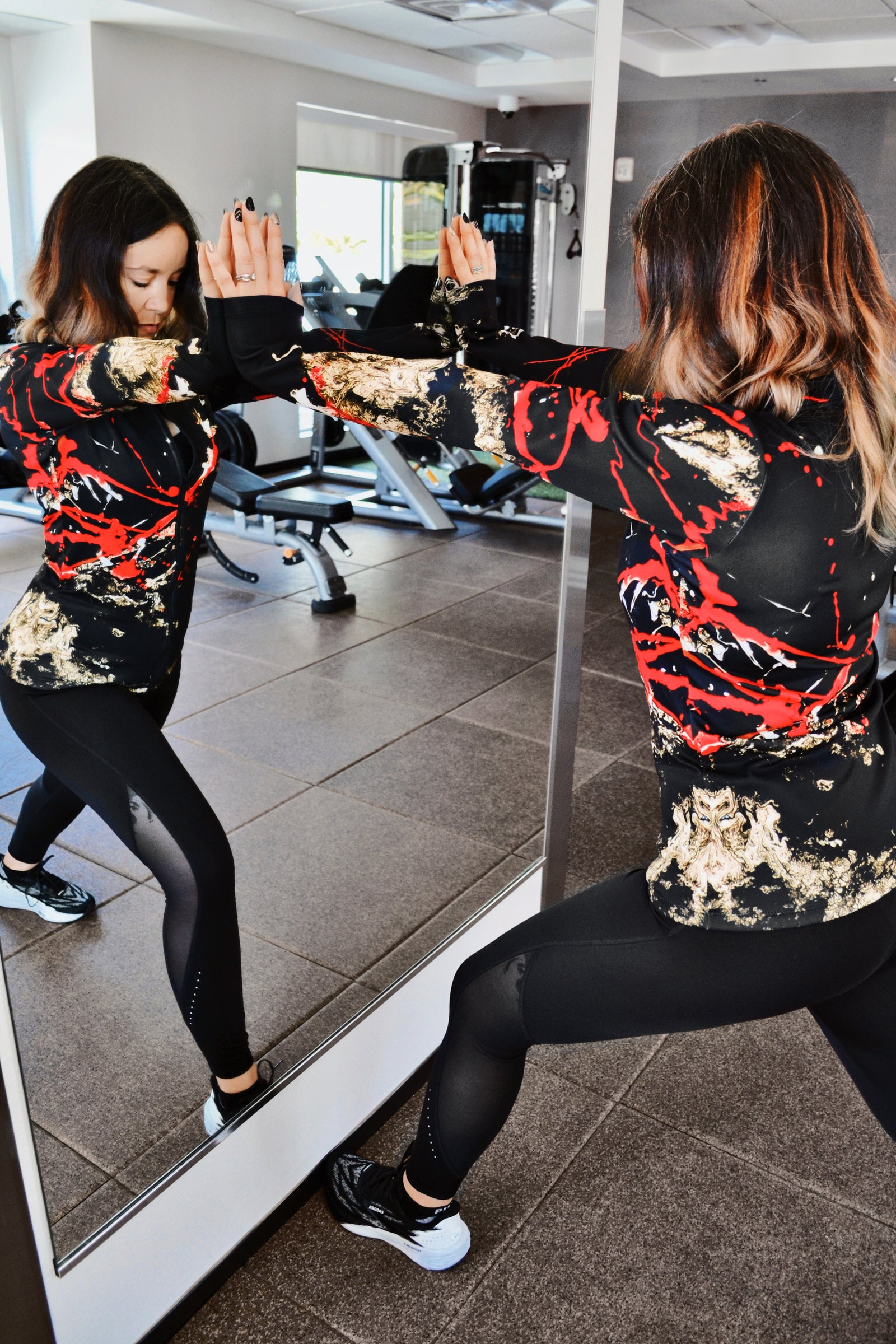 Full Zip Long Sleeve Active Top