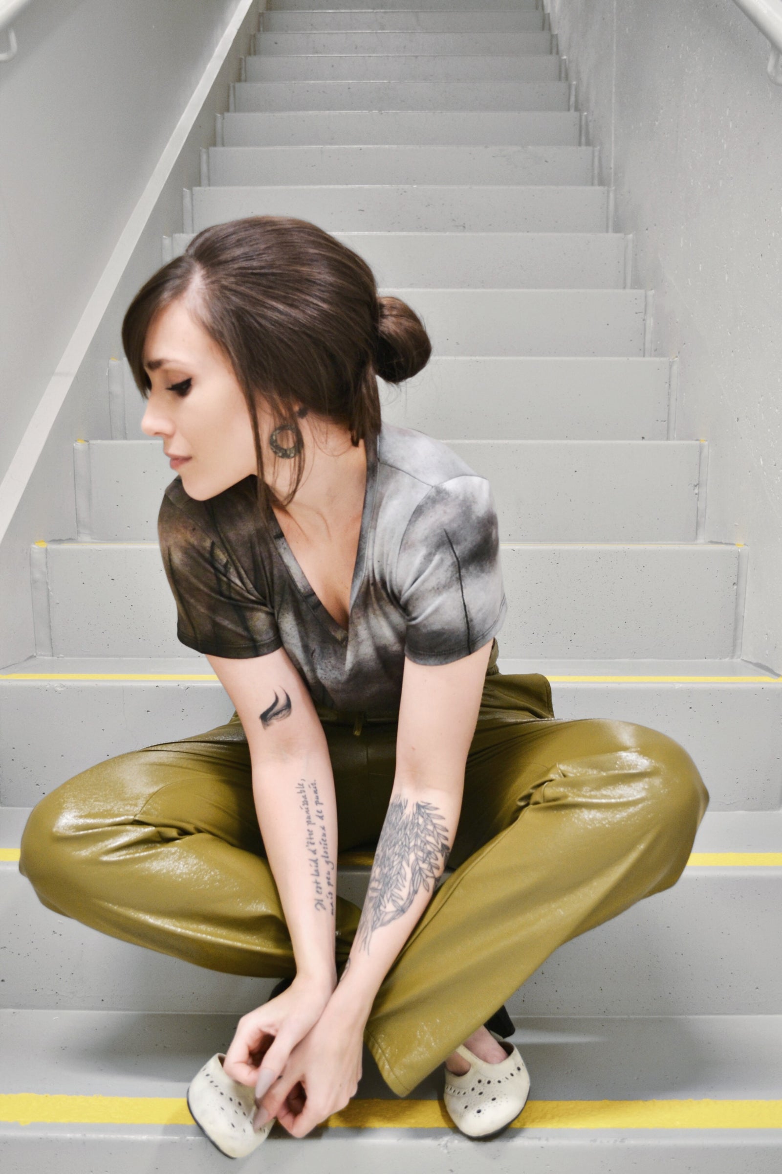 Short Sleeve V-Neck Tee