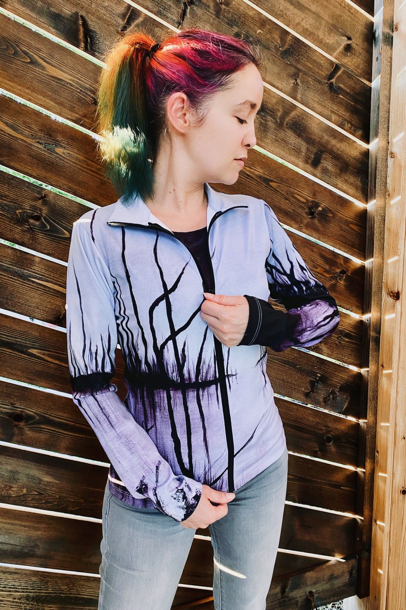 Full Zip Long Sleeve Active Top