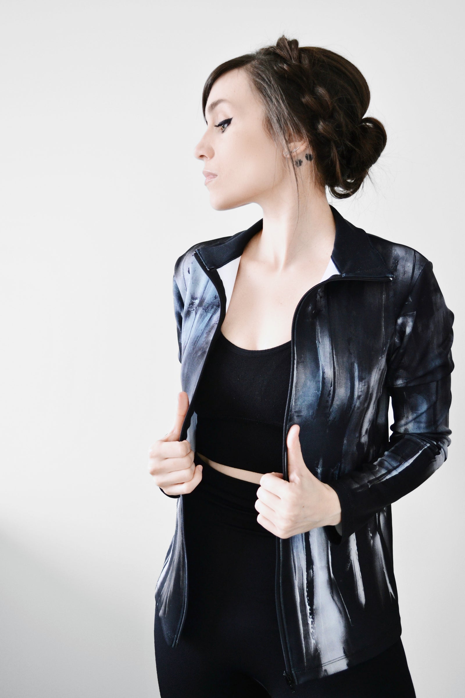 Full Zip Long Sleeve Active Top