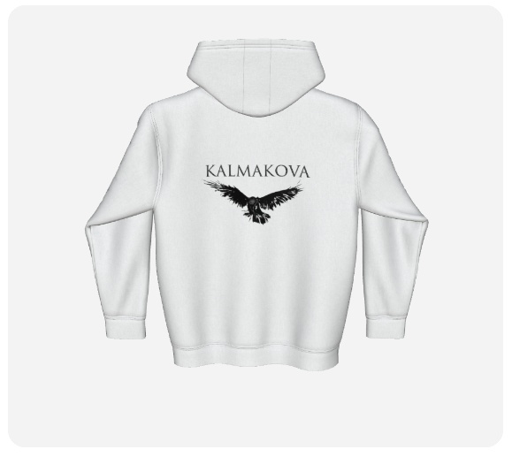 Kalmakova Unisex Zip Hoodie