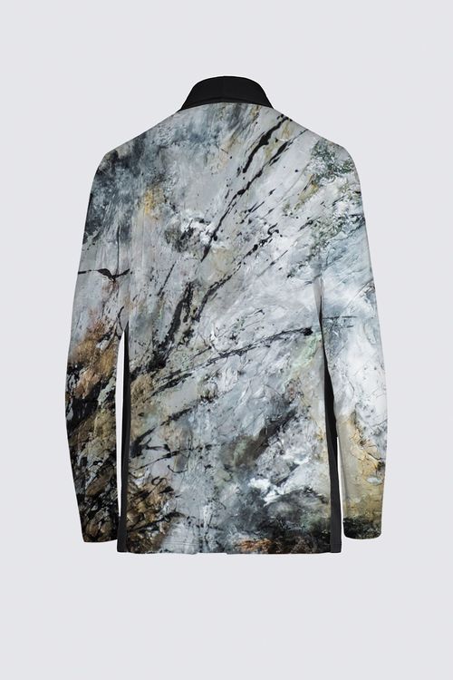 Draped Open Cardigan