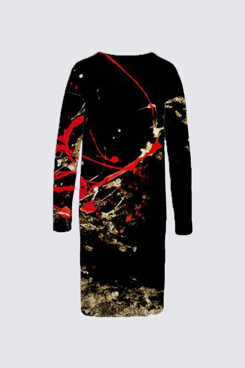 Brushed Knit Duster Cardigan With Pockets