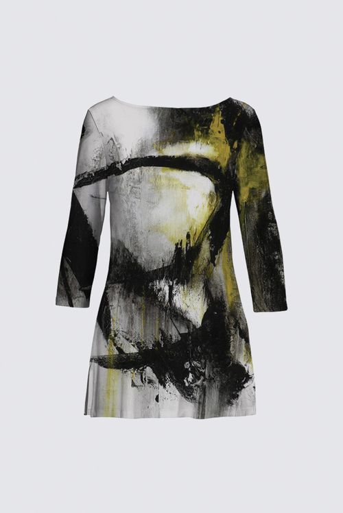 Boat Neck Long Sleeve Tunic