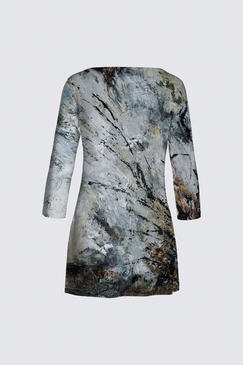 Boat Neck Long Sleeve Tunic