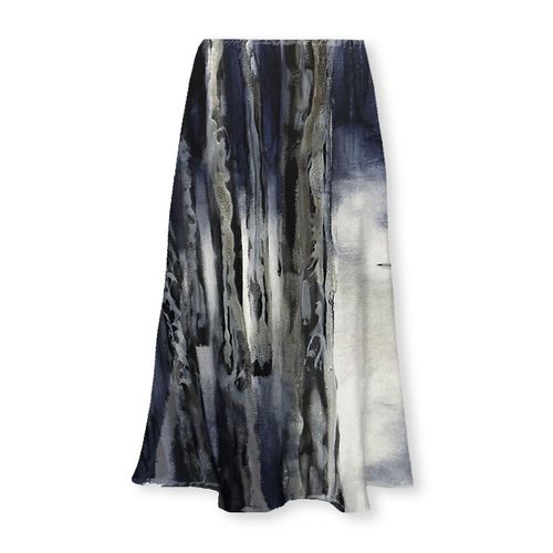Satin Midi Skirt