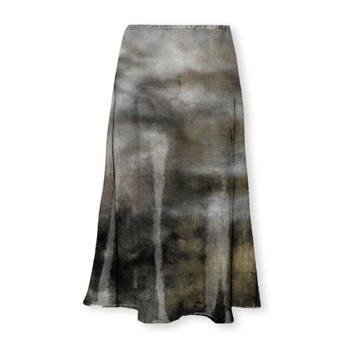 Satin Midi Skirt