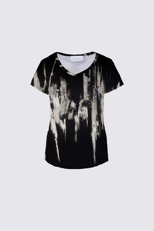 Short Sleeve V-Neck Tee