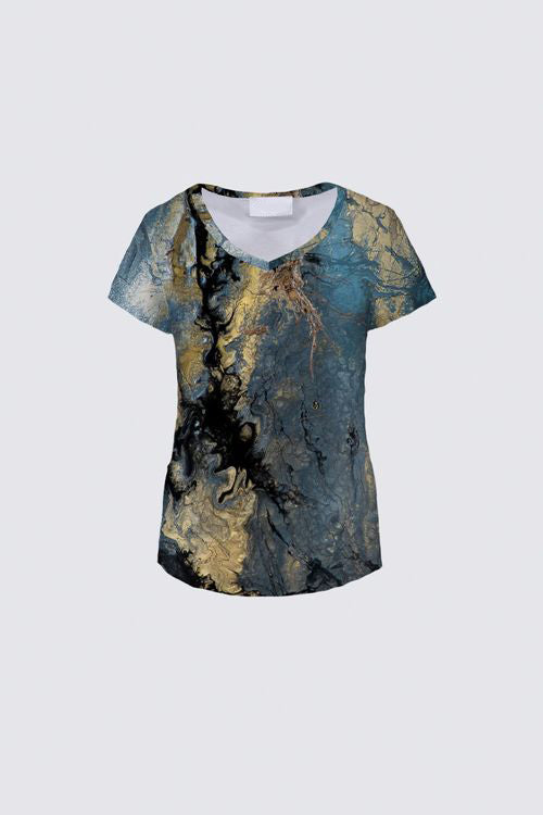 Short Sleeve V-Neck Tee