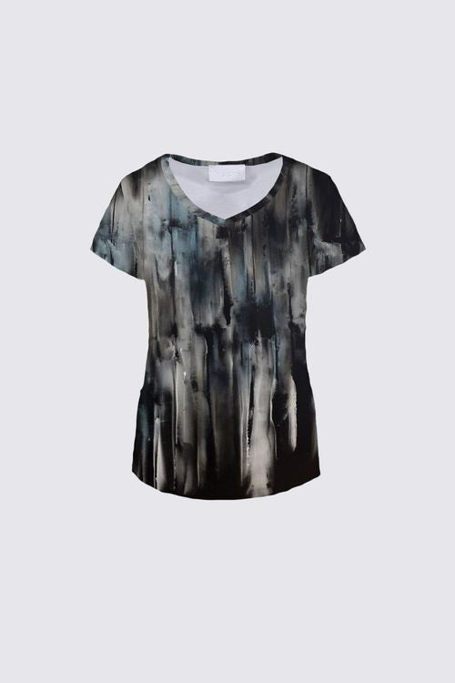 Short Sleeve V-Neck Tee