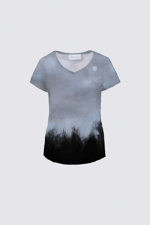 Short Sleeve V-Neck Tee