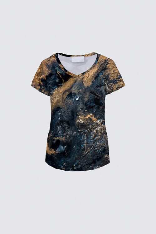 Short Sleeve V-Neck Tee