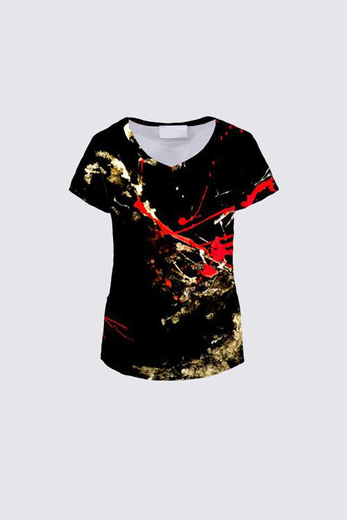 Short Sleeve V-Neck Tee