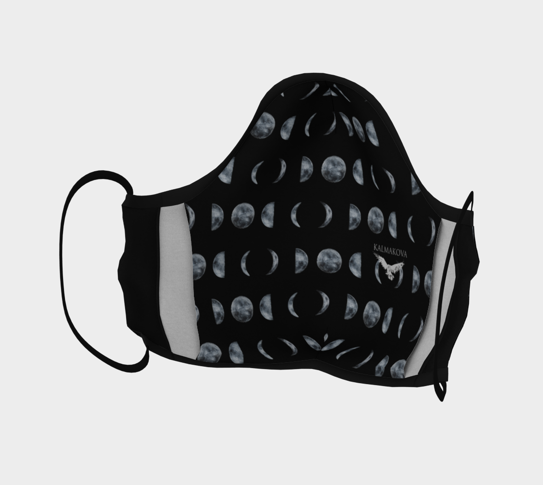Moon Phases Pattern Mask