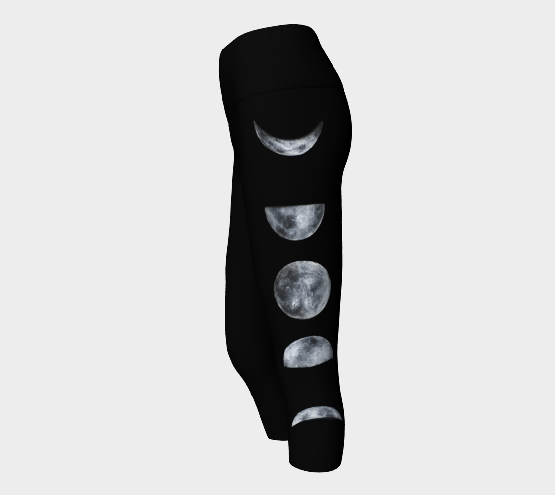 Moon Phases High Waist Leggings