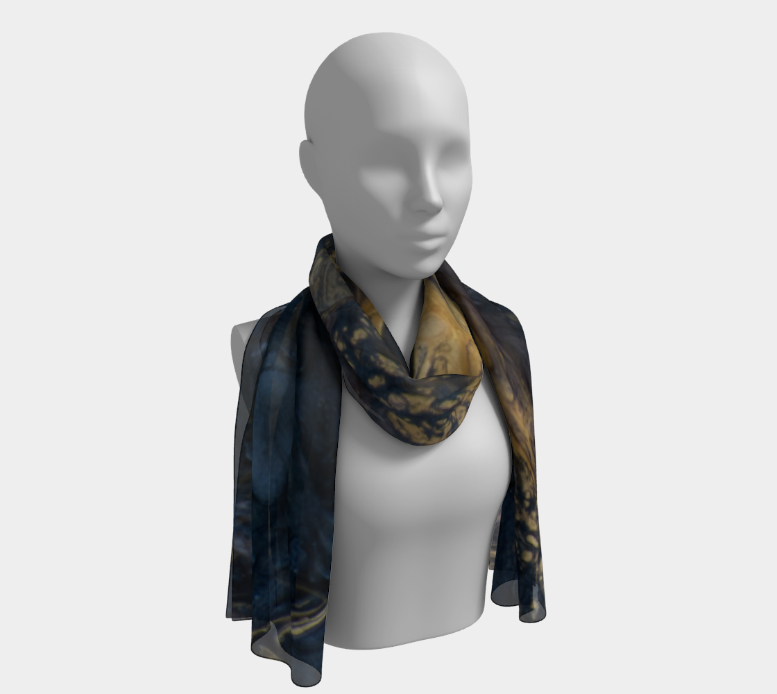 Silk Long Scarf