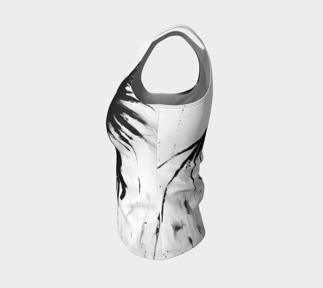 Crow IX Fitted Tank Top