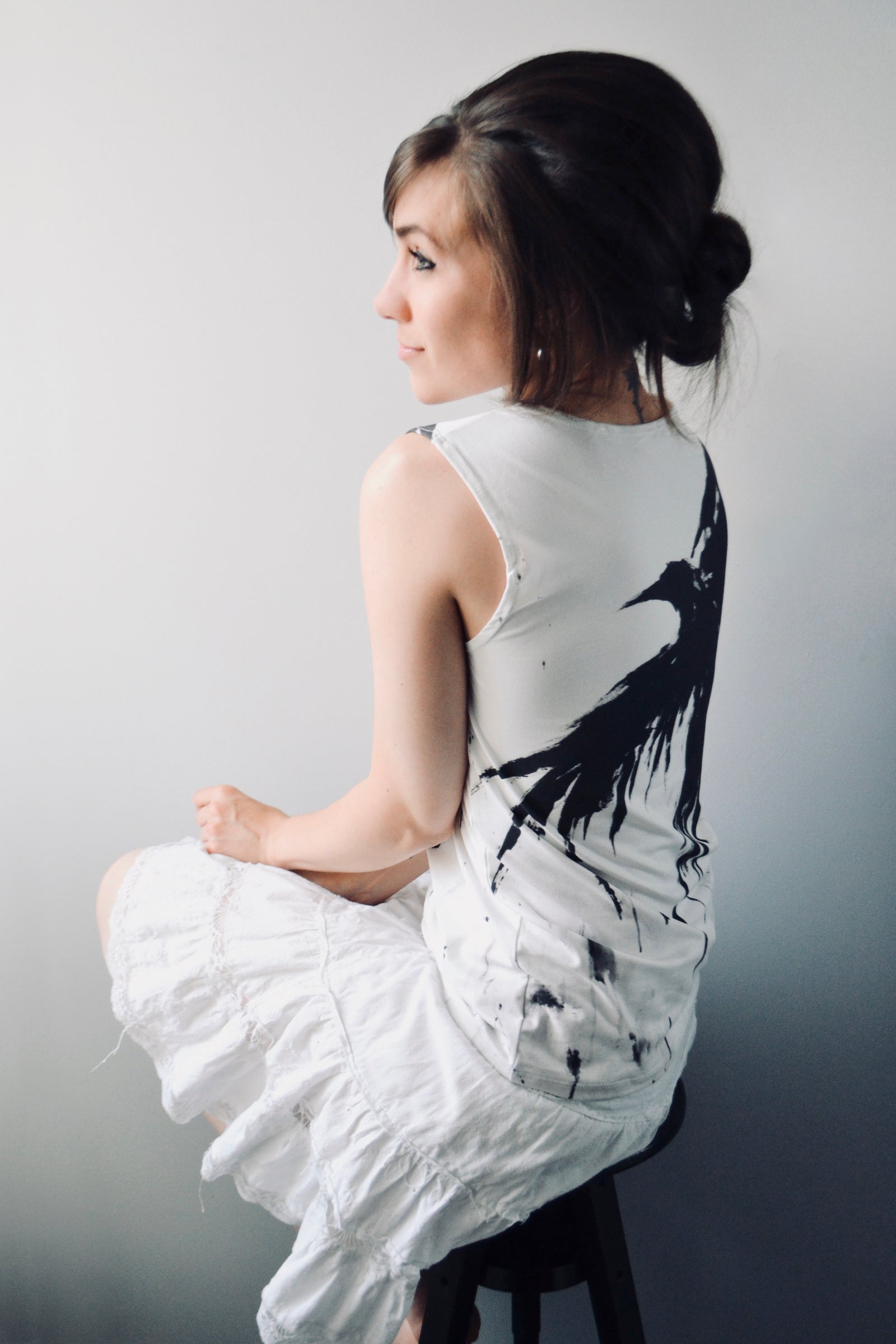 Crow IX Loose Fit Tank Top