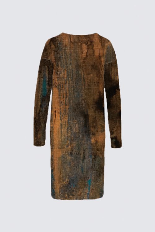 Brushed Knit Duster Cardigan With Pockets