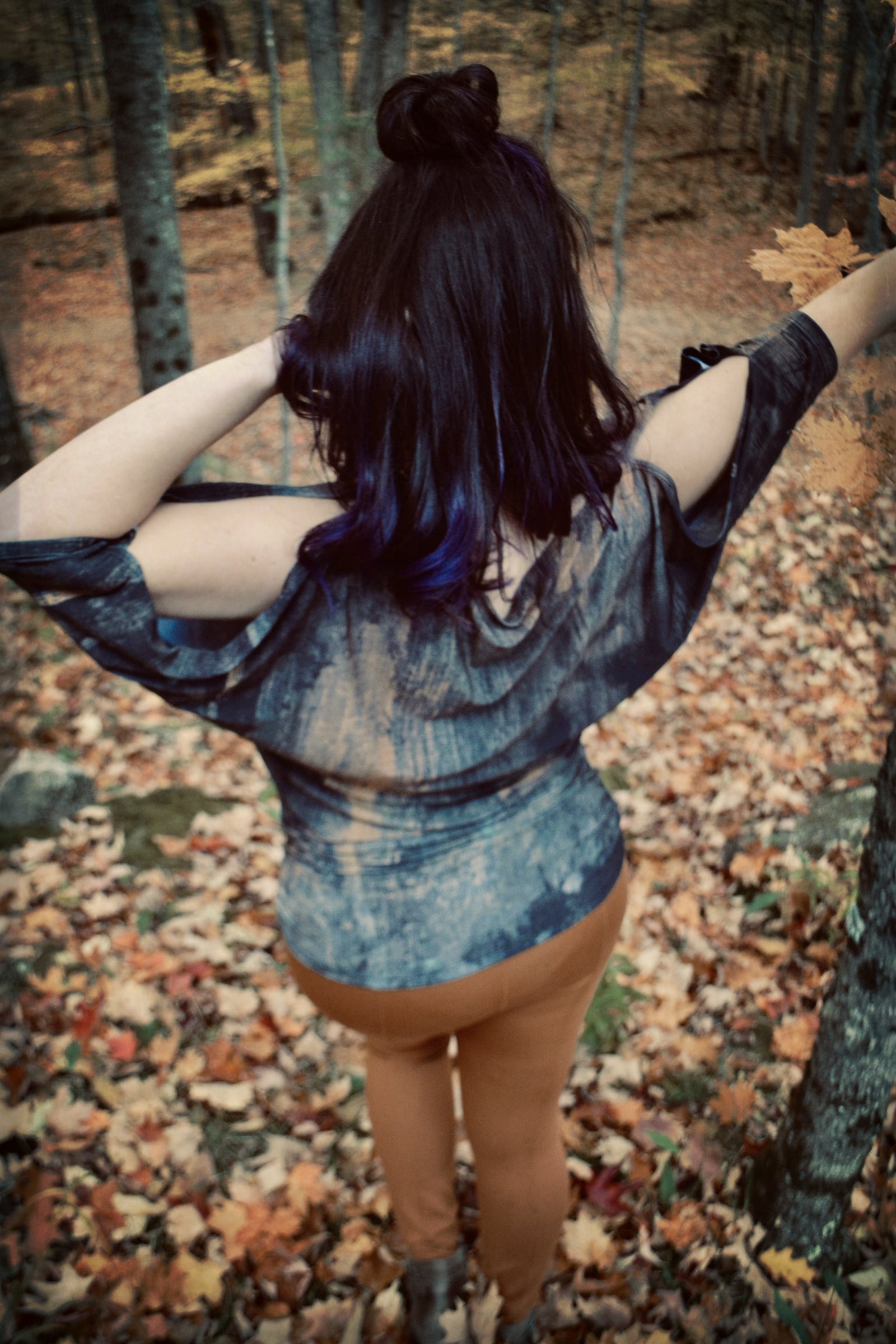 Slit-Sleeve Batwing Top (Discontinued)