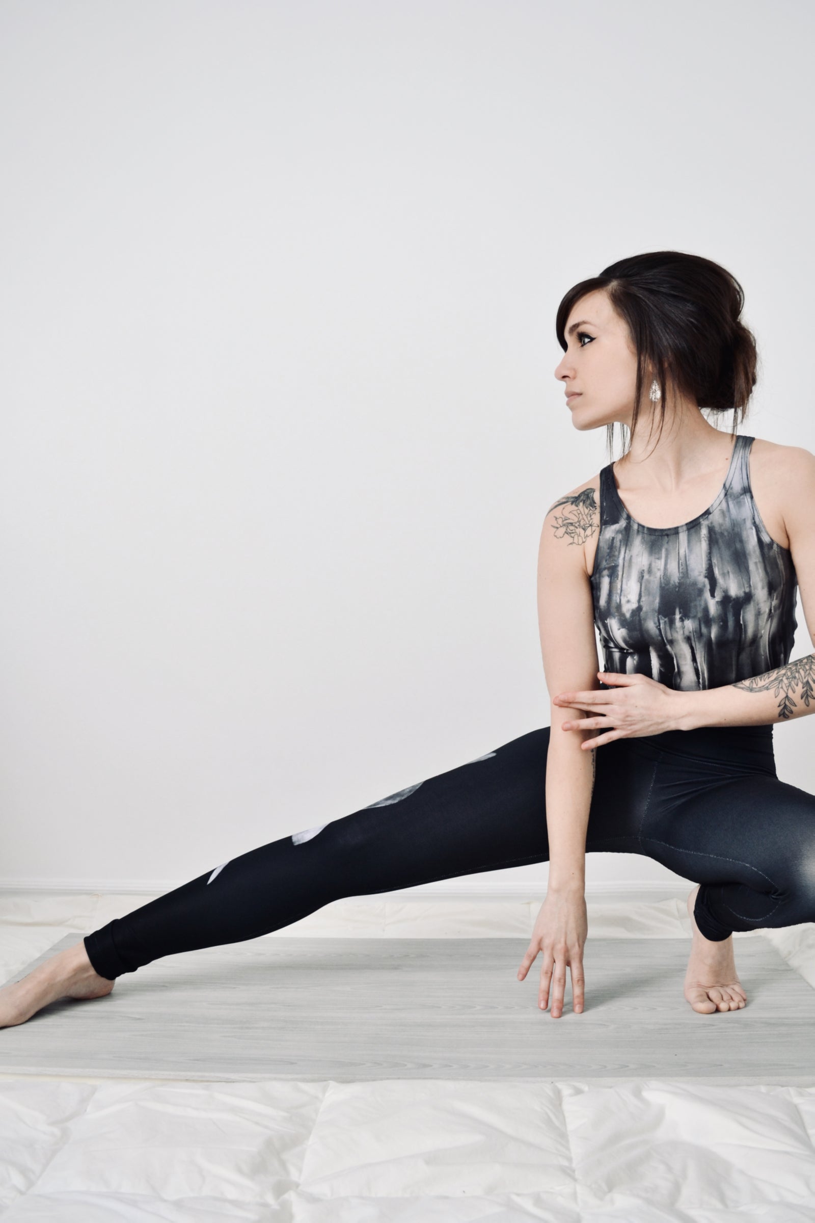 Moon Phases High Waist Leggings