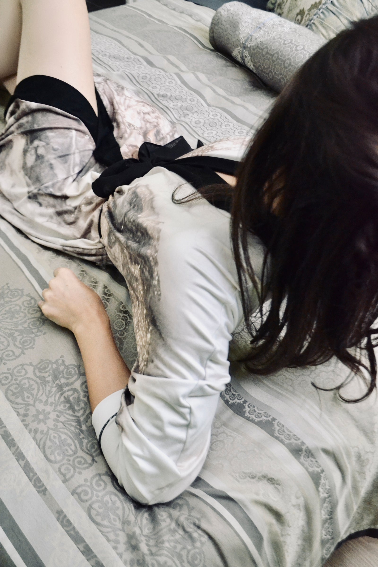 La Dame Blanche Peignoir