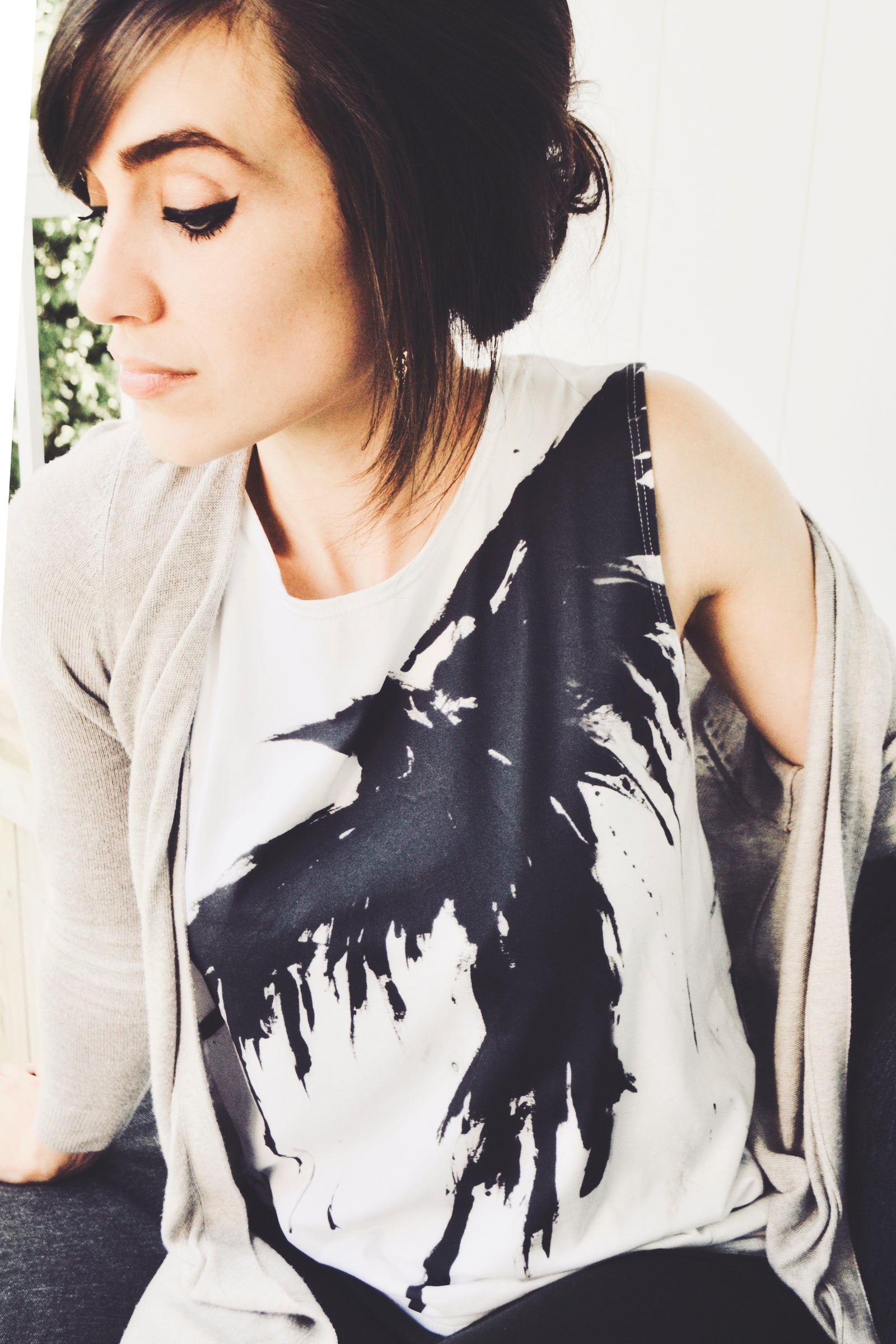 Crow IX Loose Fit Tank Top