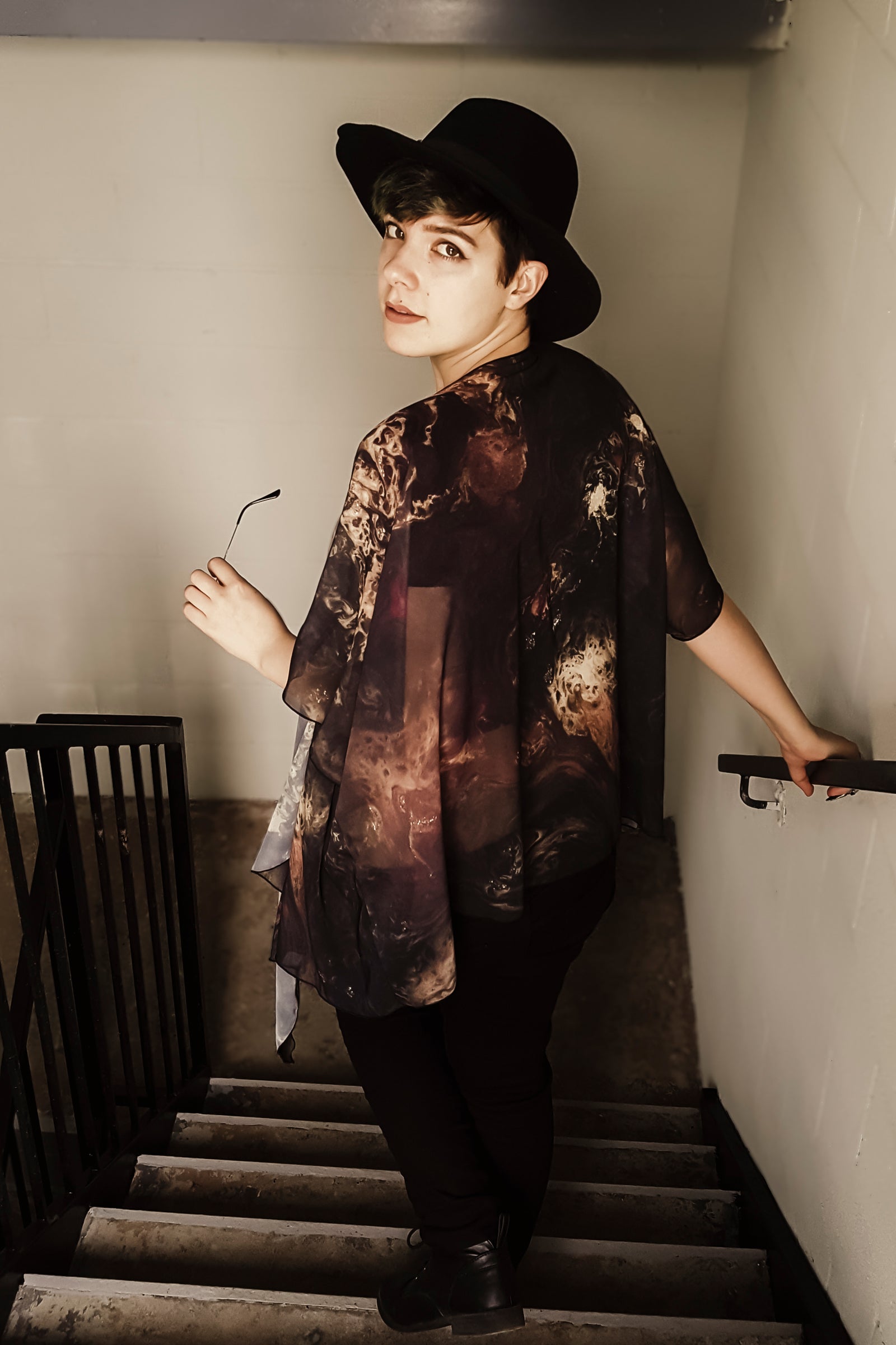 Draped Cover Up Without Fringe