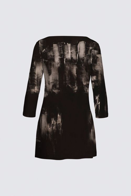 Boat Neck Long Sleeve Tunic