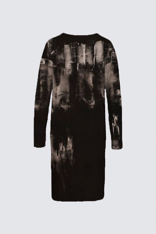 Brushed Knit Duster Cardigan With Pockets