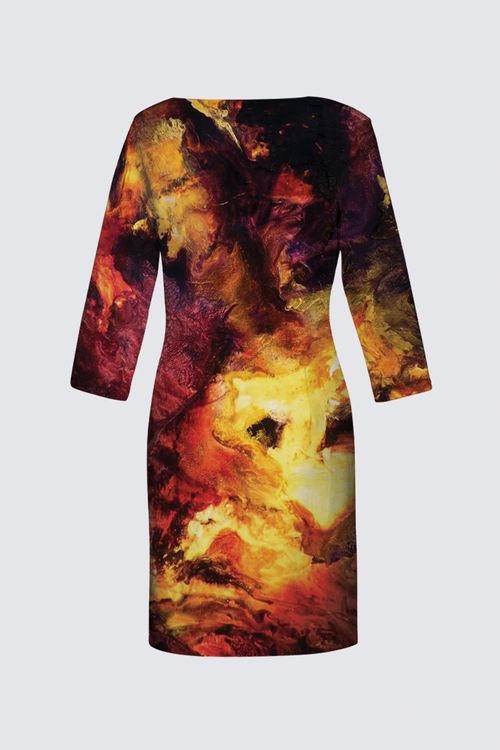 Half Sleeve Short Dress