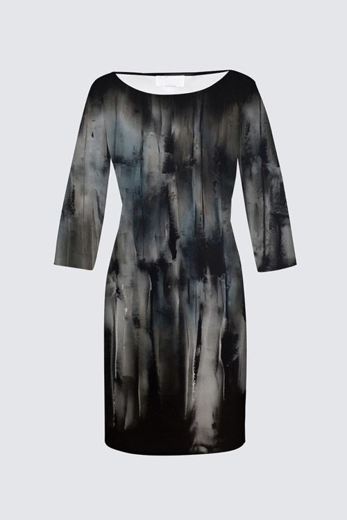 Half Sleeve Short Dress