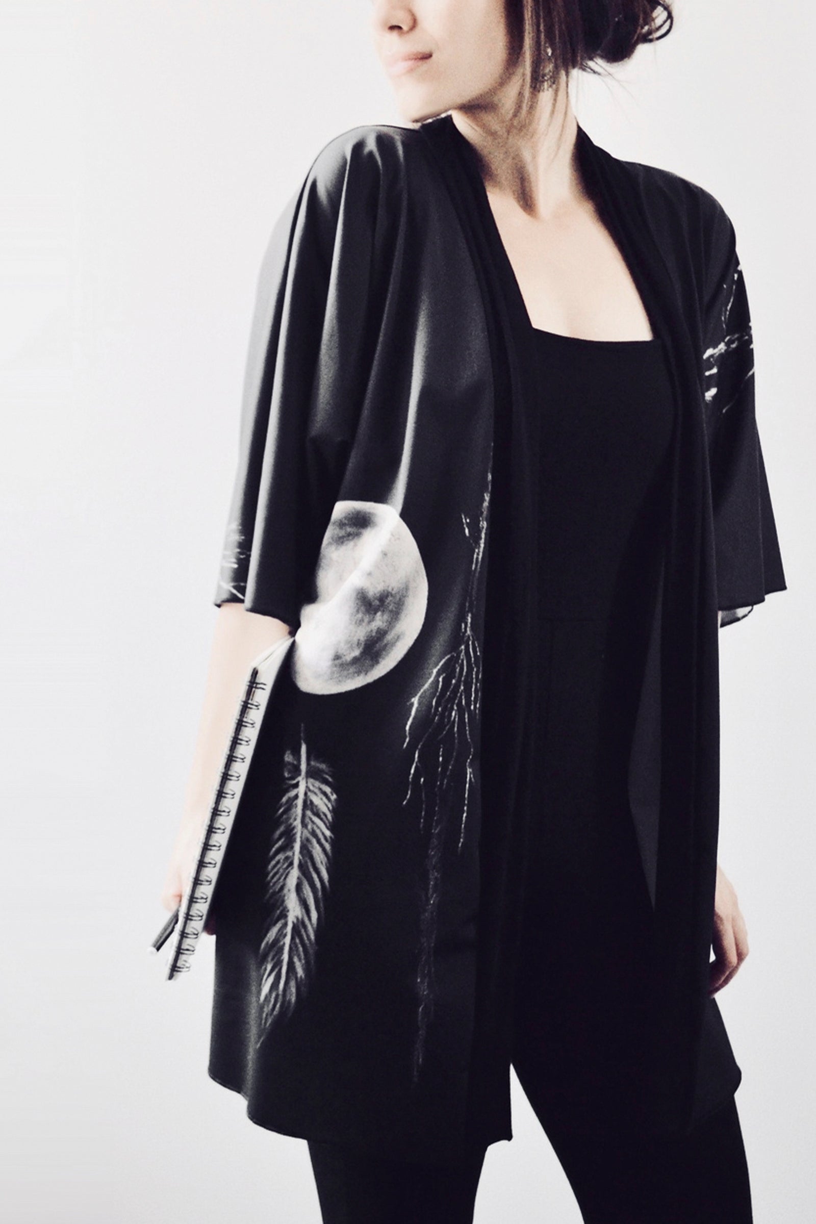 Silver Sage Short Robe