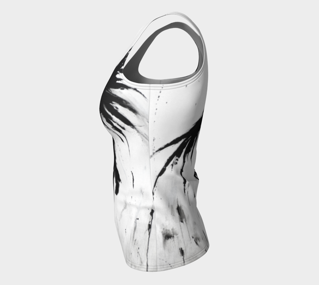 Crow IX Fitted Tank Top