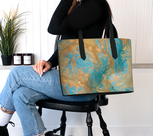 Vegan Leather Tote