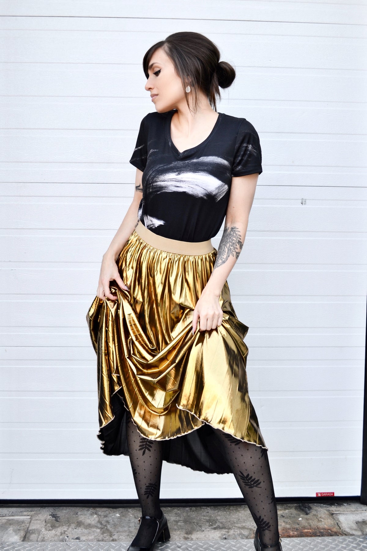 Short Sleeve V-Neck Tee