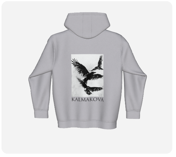 Kalmakova Unisex Zip Hoodie
