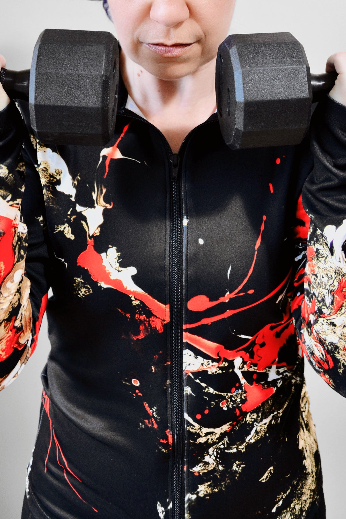 Full Zip Long Sleeve Active Top