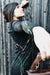 Long Sleeve Chiffon Maxi Dress