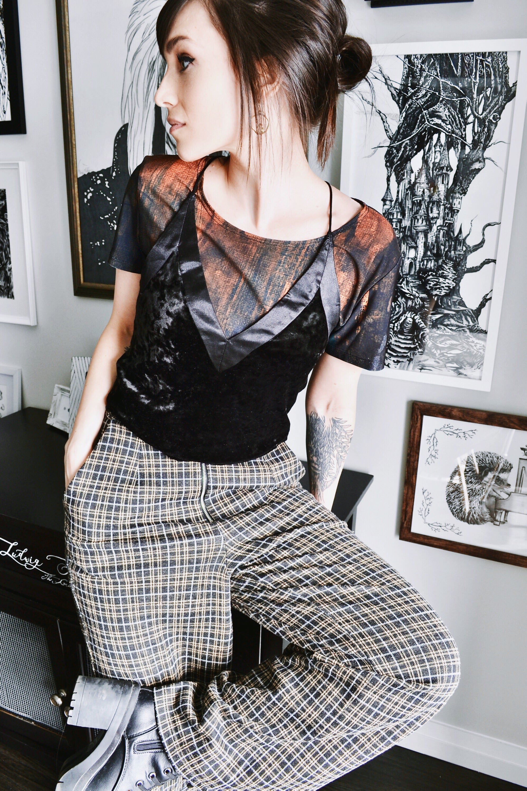 Fitted Silky Tee