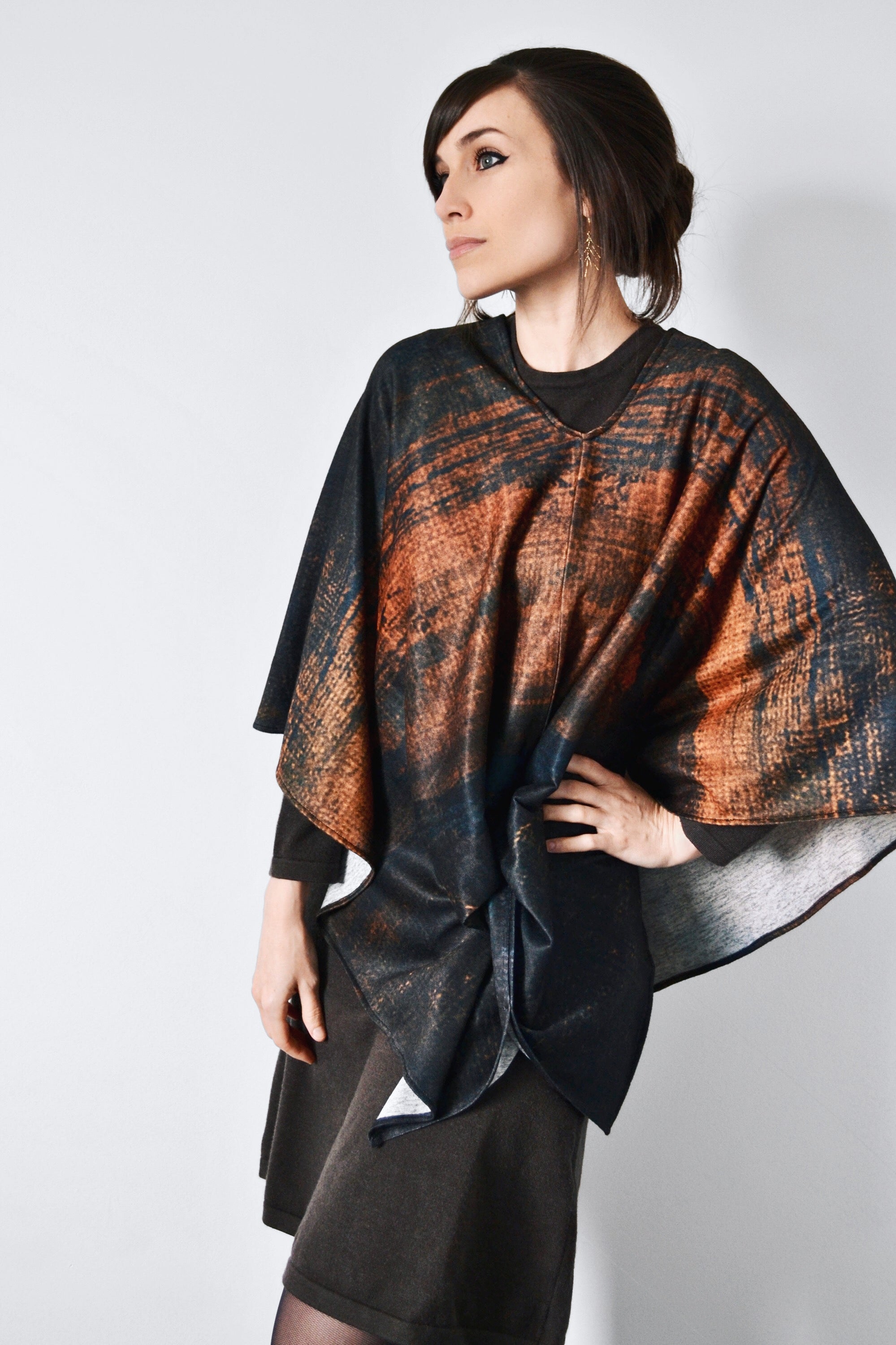 Knit Poncho