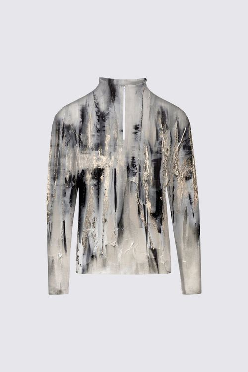 Scuba Knit Active Long Sleeve Half Zip