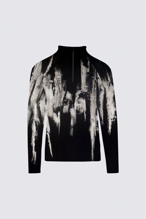 Scuba Knit Active Long Sleeve Half Zip