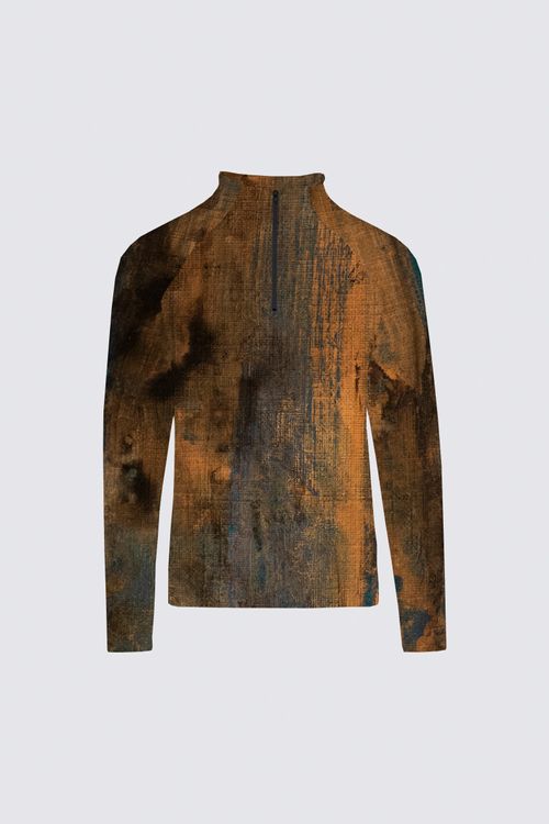 Scuba Knit Active Long Sleeve Half Zip