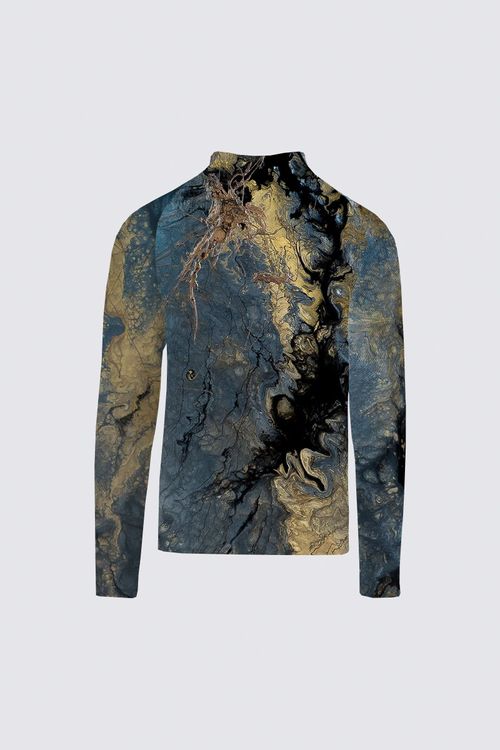 Scuba Knit Active Long Sleeve Half Zip