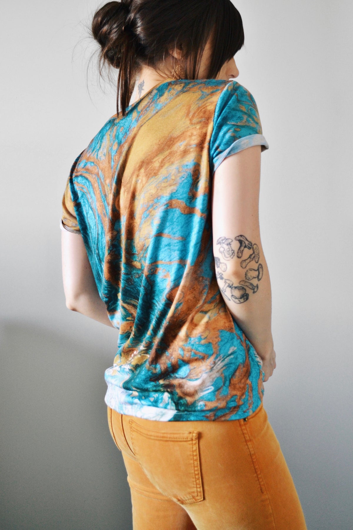 Short Sleeve V-Neck Tee