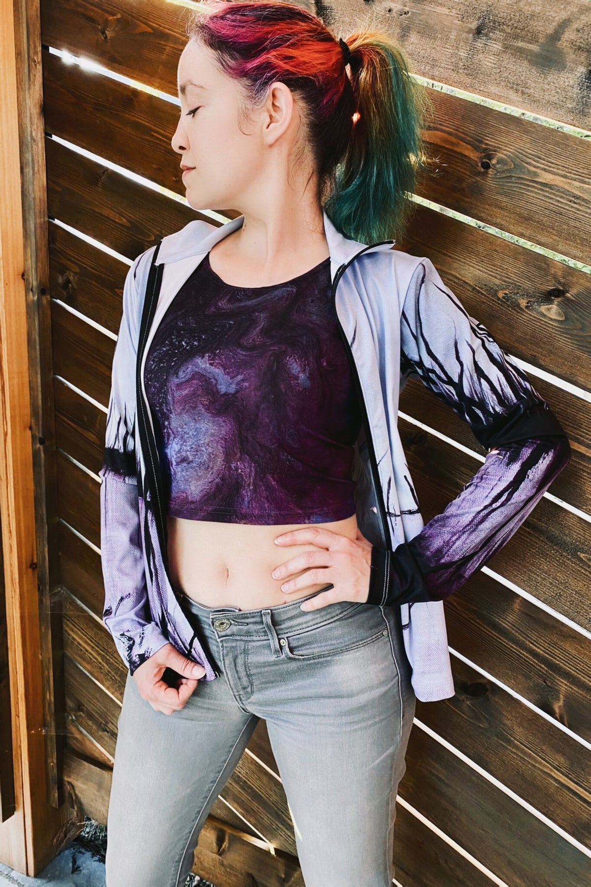 Full Zip Long Sleeve Active Top