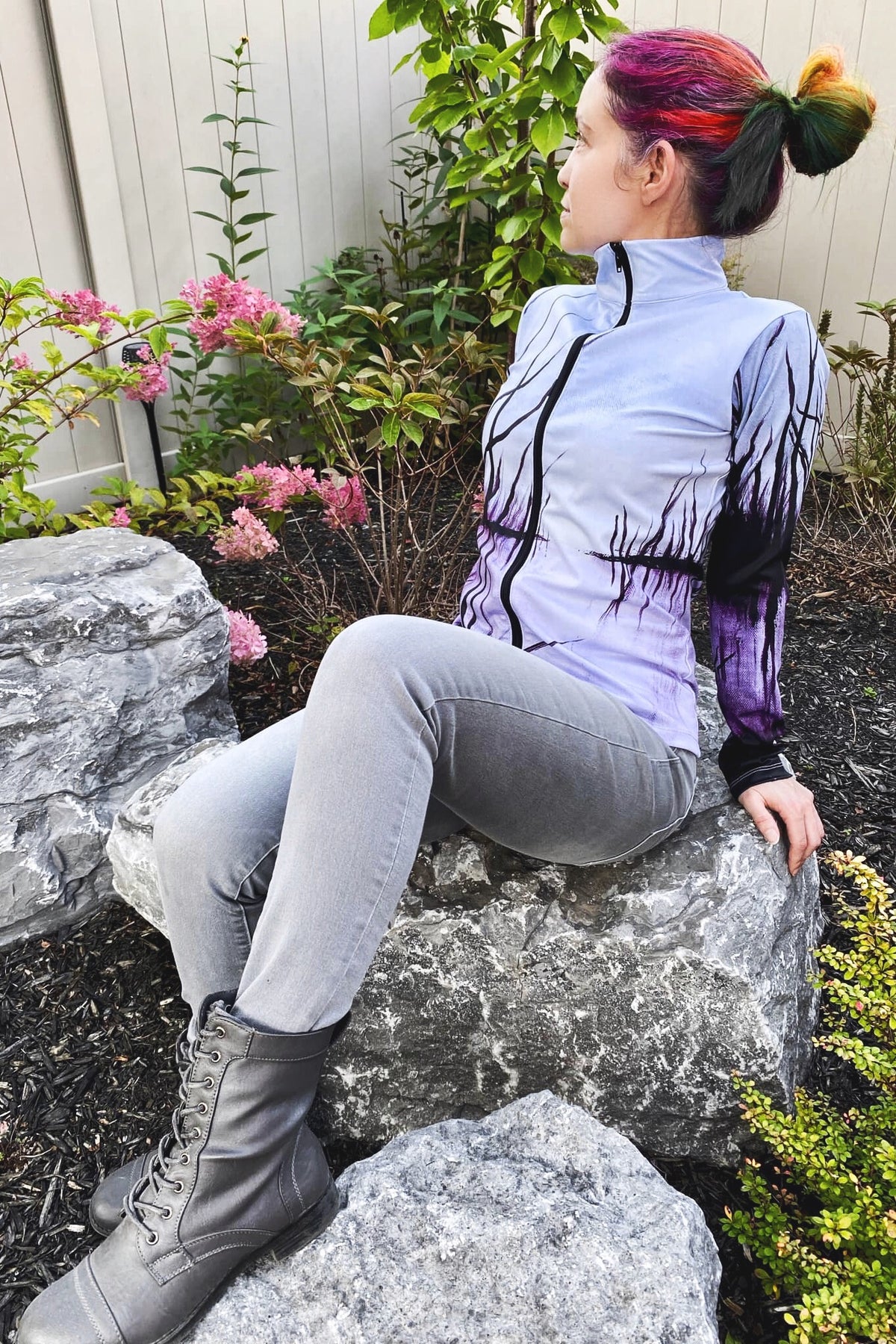 Full Zip Long Sleeve Active Top